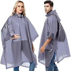 Reusable rain ponchos for sale  Delivered anywhere in Ireland