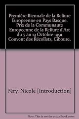 Biennale reliure europeenne d'occasion  Livré partout en France