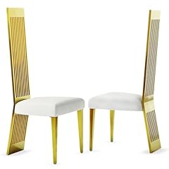Polished dining chairs for sale  Delivered anywhere in USA 