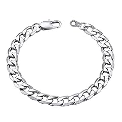 Curb chain bracelet for sale  Delivered anywhere in UK