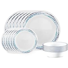 Corelle piece dinner for sale  Delivered anywhere in UK