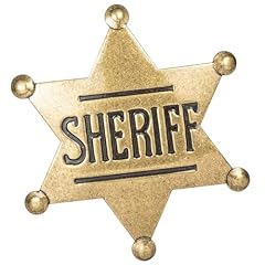 Polizeibrosche western sheriff gebraucht kaufen  Wird an jeden Ort in Deutschland