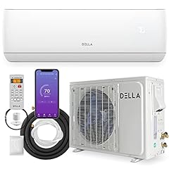 DELLA 12000 BTU Wifi Enabled Mini Split Air Conditioner, used for sale  Delivered anywhere in USA 