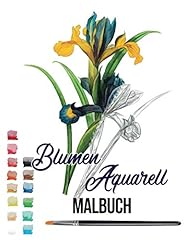 Blumen aquarell malbuch gebraucht kaufen  Wird an jeden Ort in Deutschland