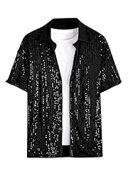 Oyoangle men sequin for sale  Delivered anywhere in USA 