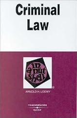 Loewy criminal law d'occasion  Livré partout en Belgiqu