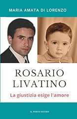 Rosario livatino giustizia usato  Spedito ovunque in Italia 