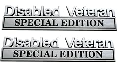 2pcs disabled veteran for sale  Delivered anywhere in USA 