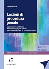 Lezioni procedura penale. usato  Spedito ovunque in Italia 