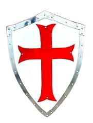 Scudo templare medievale usato  Spedito ovunque in Italia 