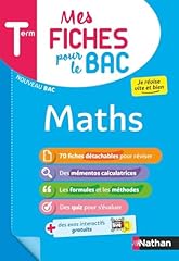 Mathématiques terminale fiche d'occasion  Livré partout en France
