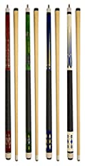 Set of 4 Pool Cues New 58" Billiard House Bar Pool for sale  Delivered anywhere in UK