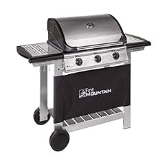Fire Mountain 3 Burner Everest BBQ | Gas | Stainless for sale  Delivered anywhere in UK
