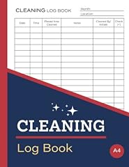 Cleaning log book for sale  Delivered anywhere in USA 