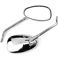 Krator Universal Chrome Motorcycle Mirrors Compatible, used for sale  Delivered anywhere in Canada