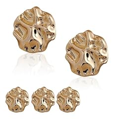 Pcs gold buttons for sale  Delivered anywhere in UK