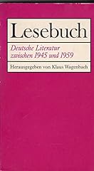 Lesebuch. deutsche literatur for sale  Delivered anywhere in UK