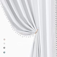 White blackout curtains for sale  Delivered anywhere in USA 