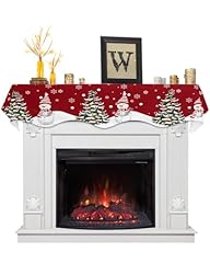 Christmas mantle scarf for sale  Delivered anywhere in USA 