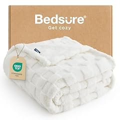 Bedsure fleece throw for sale  Delivered anywhere in UK