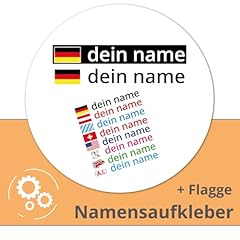 Klebe namensaufkleber wunsch gebraucht kaufen  Wird an jeden Ort in Deutschland