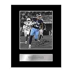 Used, Derrick Henry Print Signed Mounted Photo Display #03 for sale  Delivered anywhere in Canada