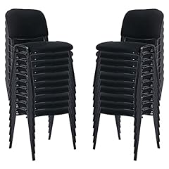 Furniture black stackable for sale  Delivered anywhere in USA 