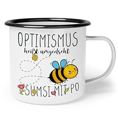 Lustige emaille tasse gebraucht kaufen  Wird an jeden Ort in Deutschland