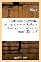 Catalogue gravures dessins d'occasion  Livré partout en France