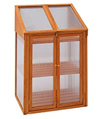 SASONS® LARGE 3 TIER WOODEN GARDEN GREENHOUSE COLD, used for sale  Delivered anywhere in Ireland