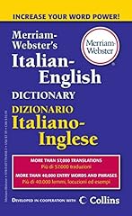 Merriam webster italian usato  Spedito ovunque in Italia 