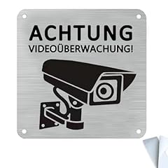 Stück achtung videoüberwachu gebraucht kaufen  Wird an jeden Ort in Deutschland