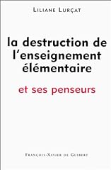 Destruction enseignement élé d'occasion  Livré partout en France