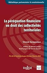 Péréquation financière droi d'occasion  Livré partout en France
