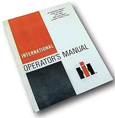 Operators manual international for sale  Delivered anywhere in USA 