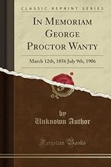 Memoriam george proctor for sale  Delivered anywhere in UK