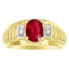 Mens ruby diamond for sale  Delivered anywhere in UK