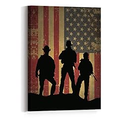 Silhouette american soldiers for sale  Delivered anywhere in USA 