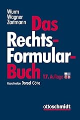Das rechtsformularbuch d'occasion  Livré partout en Belgiqu