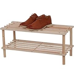 Wooden shoe rack for sale  Delivered anywhere in Ireland