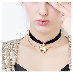 Heart leather choker for sale  Delivered anywhere in Ireland