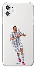 MYCASEFC Angel Di Maria - Cover da calcio per Samsung Galaxy S4 Mini, in silicone, motivo: angelo di Maria, usato usato  Spedito ovunque in Italia 