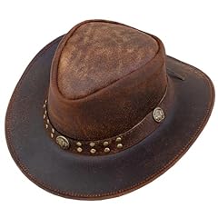 Leather cowboy hat for sale  Delivered anywhere in USA 