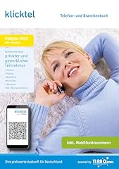 Klicktel telefon branchenbuch gebraucht kaufen  Wird an jeden Ort in Deutschland