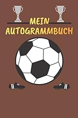 Autogrammbuch fussball design gebraucht kaufen  Wird an jeden Ort in Deutschland