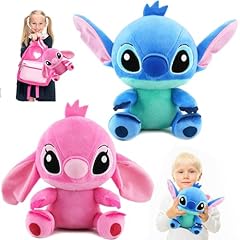 Peluche stitch 2pcs usato  Spedito ovunque in Italia 