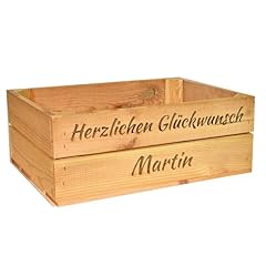 Chiccie holzkiste personalisie gebraucht kaufen  Wird an jeden Ort in Deutschland