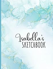 Isabella sketchbook personaliz for sale  Delivered anywhere in UK