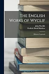 English works wyclif for sale  Delivered anywhere in USA 
