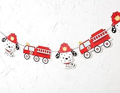 Puppy fireman firetruck for sale  Delivered anywhere in USA 
